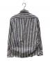 BRUNELLO CUCINELLI (ブルネロクチネリ) コットン ストライプシャツ ネイビー サイズ:L：10000円