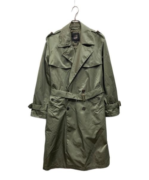 dunhill（ダンヒル）dunhill (ダンヒル) ナイロントレンチコート グリーン サイズ:Sの古着・服飾アイテム