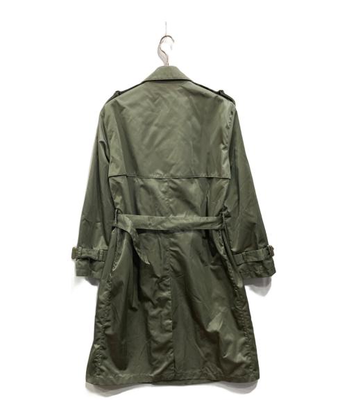 dunhill（ダンヒル）dunhill (ダンヒル) ナイロントレンチコート グリーン サイズ:Sの古着・服飾アイテム