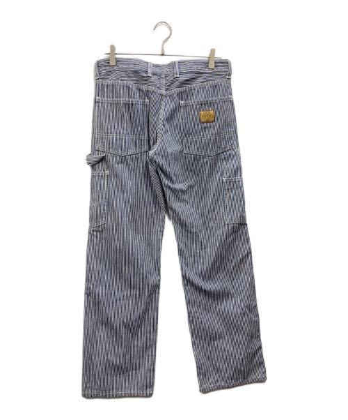 ALPHA（アルファ）ALPHA (アルファ) ヒッコリーペインターパンツ ネイビー サイズ:SIZE 76cm (W30)の古着・服飾アイテム