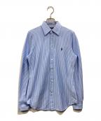 POLO RALPH LAURENポロ・ラルフローレン）の古着「KNIT DRESS SHIRT」｜ブルー