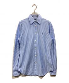 POLO RALPH LAUREN（ポロ・ラルフローレン）の古着「KNIT DRESS SHIRT」｜ブルー