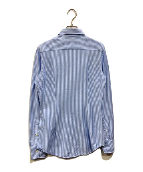 POLO RALPH LAUREN（ポロ・ラルフローレン）POLO RALPH LAUREN (ポロ・ラルフローレン) KNIT DRESS SHIRT ブルー サイズ:Sの古着・服飾アイテム