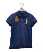 POLO RALPH LAURENポロ・ラルフローレン）の古着「ビッグポニーポロシャツ」｜ネイビー