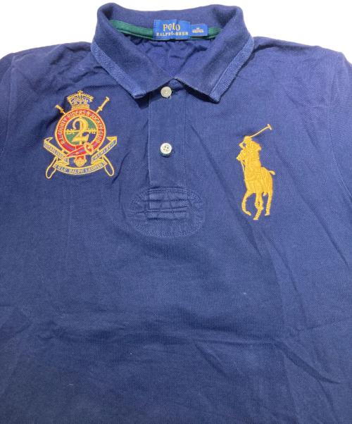 POLO RALPH LAUREN（ポロ・ラルフローレン）POLO RALPH LAUREN (ポロ・ラルフローレン) ビッグポニーポロシャツ ネイビー サイズ:Mの古着・服飾アイテム