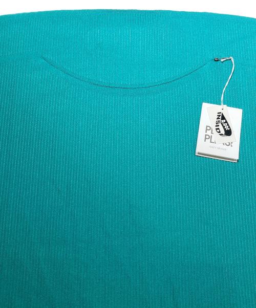 PLEATS PLEASE（プリーツプリーズ）PLEATS PLEASE (プリーツプリーズ) 26SS A-POC SLICE 丸首半袖チュニック グリーン サイズ:表記なし 未使用品の古着・服飾アイテム