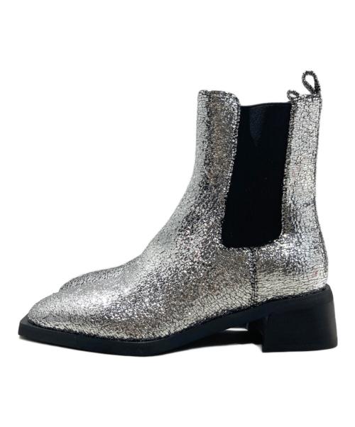 SY UNITED ARROWS（シーユナイテッドアローズ）SY UNITED ARROWS (シーユナイテッドアローズ) サイドゴアブーツ シルバー サイズ:23 1/2の古着・服飾アイテム
