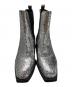 SY UNITED ARROWS (シーユナイテッドアローズ) サイドゴアブーツ シルバー サイズ:23 1/2：4000円