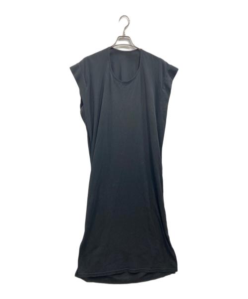 IIROT（イロット）IIROT (イロット) コットン ニットドレス ブラック サイズ:FREEの古着・服飾アイテム