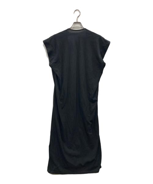 IIROT（イロット）IIROT (イロット) コットン ニットドレス ブラック サイズ:FREEの古着・服飾アイテム