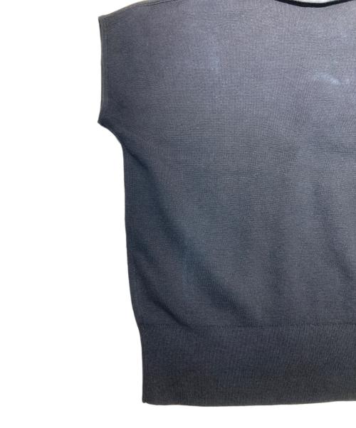OHOTORO（オオトロ）OHOTORO (オオトロ) Pot french sleeve knit ブラック サイズ:FREEの古着・服飾アイテム