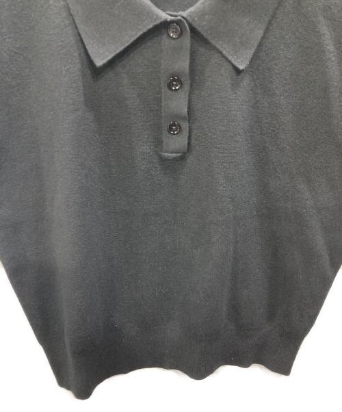 OHOTORO（オオトロ）OHOTORO (オオトロ) Pot french sleeve knit ブラック サイズ:FREEの古着・服飾アイテム