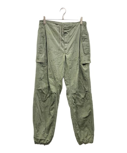 US ARMY（ユーエスアーミー）US ARMY (ユーエスアーミー) ナイトデザートカモオーバーパンツ グリーン サイズ:SHORT-LONGの古着・服飾アイテム