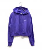 SALOMONサロモン）の古着「SHORT HOODIE W」｜パープル