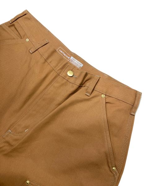 CarHartt（カーハート）CarHartt (カーハート) ICONIC B01 FIRM DUCK DOUBLE-FRONT DUNGAREE ブラウン サイズ:34 未使用品の古着・服飾アイテム