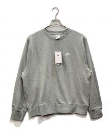 NIKE（ナイキ）の古着「フレンチ テリー クルーネック 長袖スウェットシャツ」｜グレー