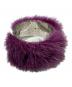 FENDI (フェンディ) FF ファーバングル(エフエフ　ファーバングル） パープル：10000円
