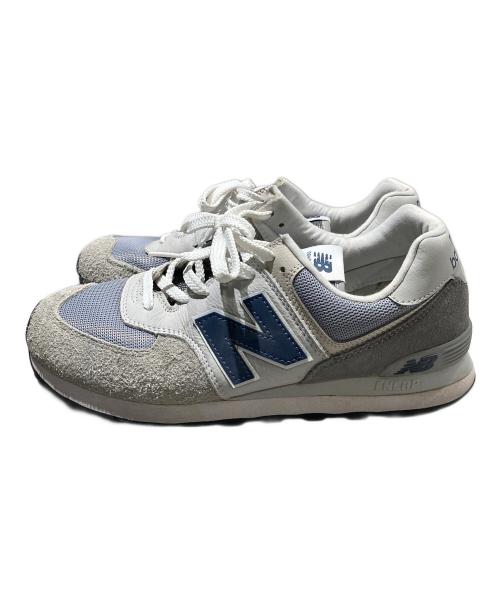 NEW BALANCE（ニューバランス）NEW BALANCE (ニューバランス) U574GN2 グレー×ネイビー サイズ:27.5の古着・服飾アイテム