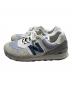 NEW BALANCE (ニューバランス) U574GN2 グレー×ネイビー サイズ:27.5：6000円
