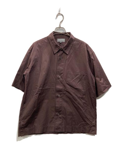 MARGARET HOWELL（マーガレットハウエル）MARGARET HOWELL (マーガレットハウエル) DRY COTTON POPLIN Ⅱ ブラウン サイズ:Mの古着・服飾アイテム