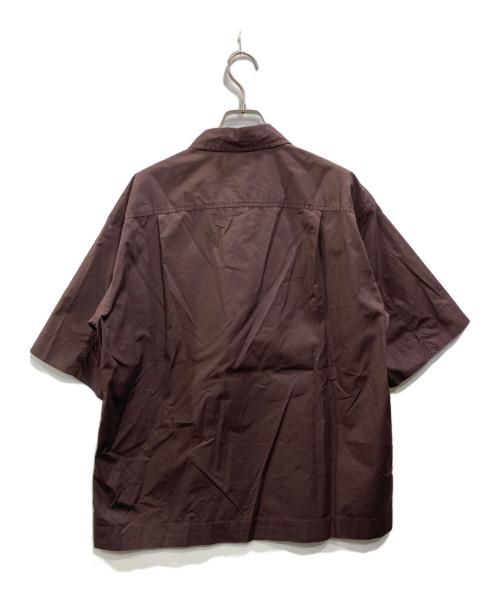 MARGARET HOWELL（マーガレットハウエル）MARGARET HOWELL (マーガレットハウエル) DRY COTTON POPLIN Ⅱ ブラウン サイズ:Mの古着・服飾アイテム