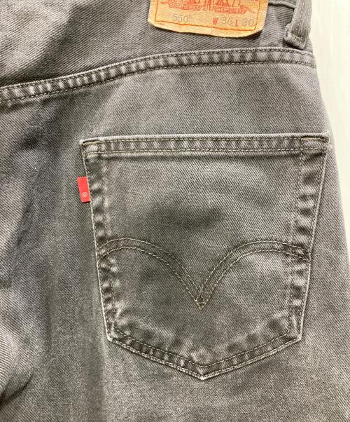 LEVI'S（リーバイス）LEVI'S (リーバイス) 550 ブラックデニム ブラック サイズ:36の古着・服飾アイテム