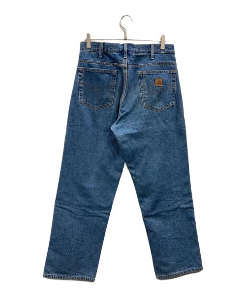 CarHartt（カーハート）CarHartt (カーハート) フランネルライナー 5ポケット デニムパンツ インディゴ サイズ:32の古着・服飾アイテム
