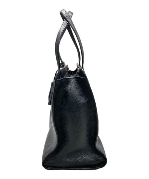 Kate Spade（ケイトスペード）Kate Spade (ケイトスペード) Rowe Medium Top Zip Satchel ブラックの古着・服飾アイテム