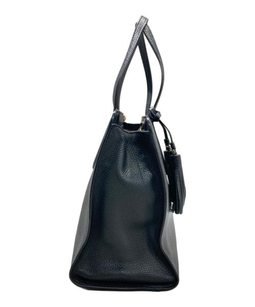Kate Spade（ケイトスペード）Kate Spade (ケイトスペード) Rowe Medium Top Zip Satchel ブラックの古着・服飾アイテム