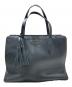 Kate Spade（ケイトスペード）の古着「Rowe Medium Top Zip Satchel」｜ブラック