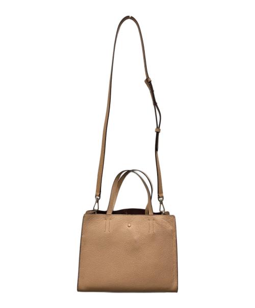 Kate Spade（ケイトスペード）Kate Spade (ケイトスペード) Sam Medium Satchel ベージュの古着・服飾アイテム