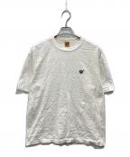 HUMAN MADEヒューマンメイド）の古着「HEART BADGE TEE」｜ホワイト