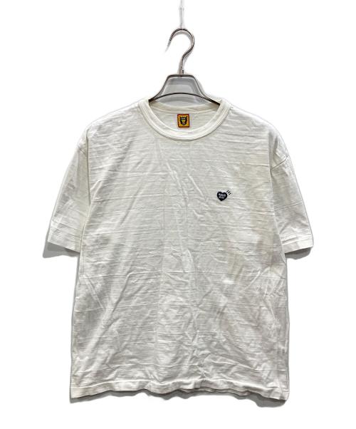 HUMAN MADE（ヒューマンメイド）HUMAN MADE (ヒューマンメイド) HEART BADGE TEE ホワイト サイズ:2XLの古着・服飾アイテム