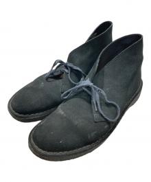 CLARKS ORIGINALS（クラークス オリジナルズ）の古着「DESERT BOOT」｜ブラック