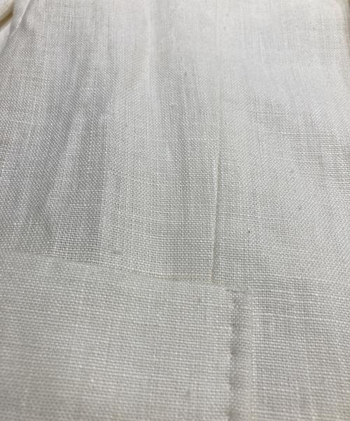 MaxMara（マックスマーラ）MaxMara (マックスマーラ) pure lino ピークドラペル リネンジャケット アイボリー サイズ:38の古着・服飾アイテム