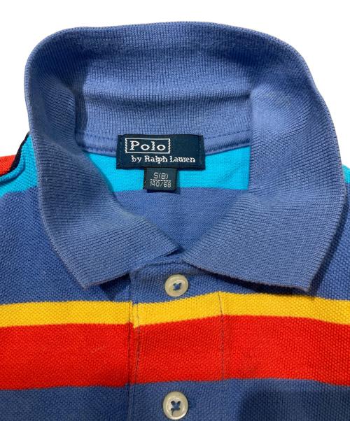 POLO RALPH LAUREN（ポロ・ラルフローレン）POLO RALPH LAUREN (ポロ・ラルフローレン) マルチボーダーポロシャツ マルチカラー サイズ:Sの古着・服飾アイテム