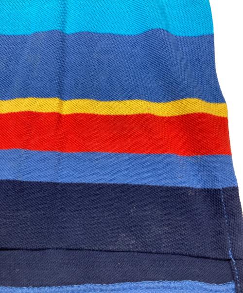 POLO RALPH LAUREN（ポロ・ラルフローレン）POLO RALPH LAUREN (ポロ・ラルフローレン) マルチボーダーポロシャツ マルチカラー サイズ:Sの古着・服飾アイテム