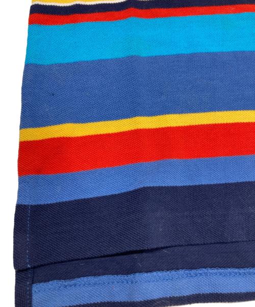 POLO RALPH LAUREN（ポロ・ラルフローレン）POLO RALPH LAUREN (ポロ・ラルフローレン) マルチボーダーポロシャツ マルチカラー サイズ:Sの古着・服飾アイテム