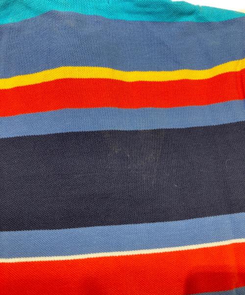 POLO RALPH LAUREN（ポロ・ラルフローレン）POLO RALPH LAUREN (ポロ・ラルフローレン) マルチボーダーポロシャツ マルチカラー サイズ:Sの古着・服飾アイテム