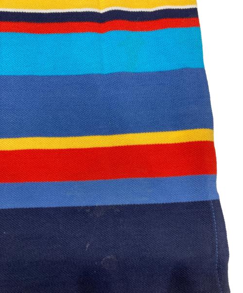 POLO RALPH LAUREN（ポロ・ラルフローレン）POLO RALPH LAUREN (ポロ・ラルフローレン) マルチボーダーポロシャツ マルチカラー サイズ:Sの古着・服飾アイテム