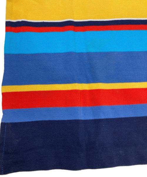 POLO RALPH LAUREN（ポロ・ラルフローレン）POLO RALPH LAUREN (ポロ・ラルフローレン) マルチボーダーポロシャツ マルチカラー サイズ:Sの古着・服飾アイテム