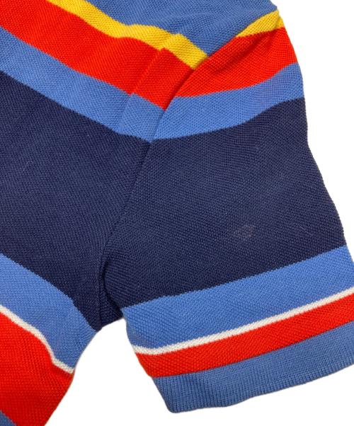 POLO RALPH LAUREN（ポロ・ラルフローレン）POLO RALPH LAUREN (ポロ・ラルフローレン) マルチボーダーポロシャツ マルチカラー サイズ:Sの古着・服飾アイテム