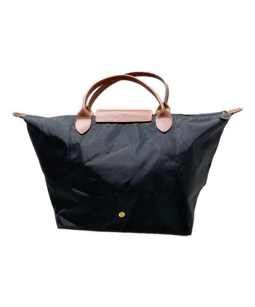 LONGCHAMP（ロンシャン）LONGCHAMP (ロンシャン) ル・プリアージュ トートバッグ ブラックの古着・服飾アイテム