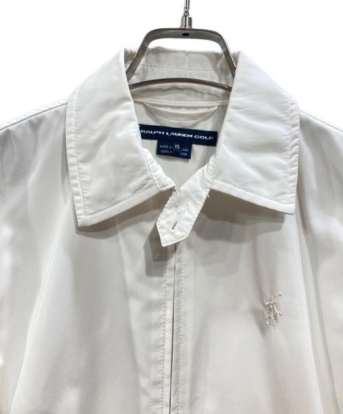 Ralph Lauren GOLF（ラルフローレン ゴルフ）Ralph Lauren GOLF (ラルフローレン ゴルフ) ダブルジップスイングトップ ホワイト サイズ:XSの古着・服飾アイテム