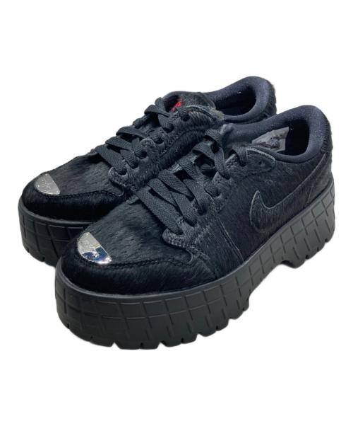 NIKE（ナイキ）NIKE (ナイキ) Air Jordan 1 Low Brooklyn 'Black Gym Red' ブラック サイズ:23.5の古着・服飾アイテム