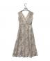 Her lip to (ハーリップトゥ) Lace trimmed floral dress パープル サイズ:S：8000円