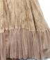 中古・古着 Her lip to (ハーリップトゥ) Trimmed satin cami dress ベージュ サイズ:S：4000円