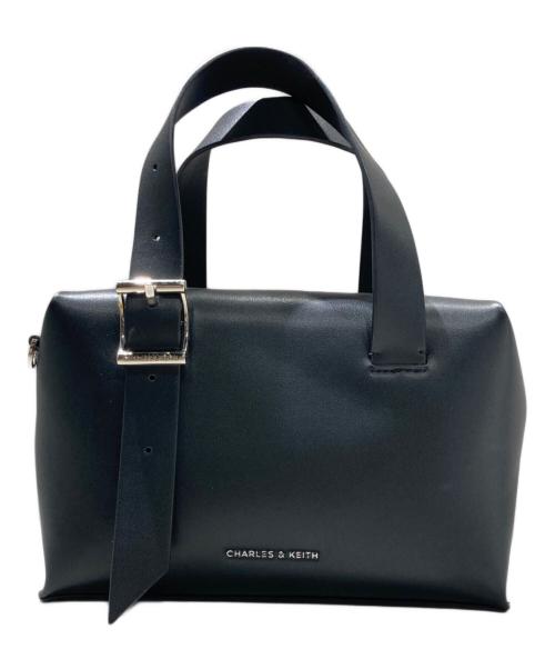 CHARLES & KEITH（チャールズアンドキース）CHARLES & KEITH (チャールズアンドキース) Marceline マーセリン 2WAYバッグ ブラックの古着・服飾アイテム