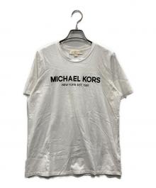 MICHAEL MICHAEL KORS（マイケル マイケルコース）の古着「ロゴプリントTシャツ」｜ホワイト