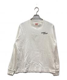 HUMAN MADE×Victor Victor Worldwide（ヒューマンメイド×ヴィクター ヴィクター ワールドワイド）の古着「L/S T-SHIRT（ロング・スリーブ・ティーシャツ）」｜ホワイト